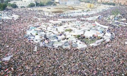 مليونية (حلم الشهيد) في ميدان التحرير أمس